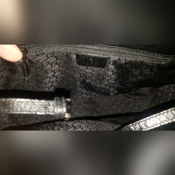 Gucci Canvas bag (with double G lining) - Picture 13 of 16